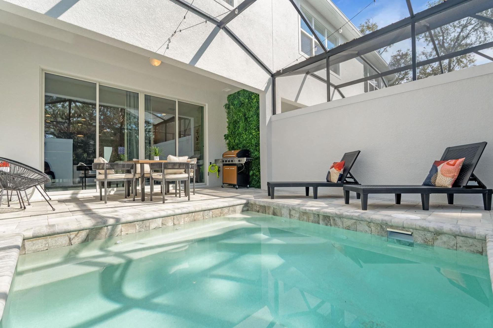 Upstay - Modern Family Townhouse W Private Pool Orlando Buitenkant foto